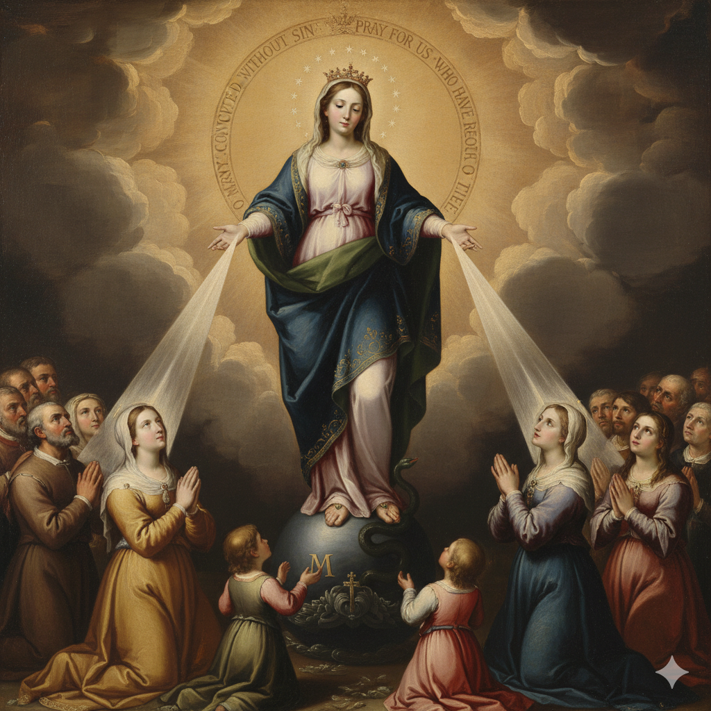 Mary Mediatrix of All Grace Mary Mediatrix of All Grace