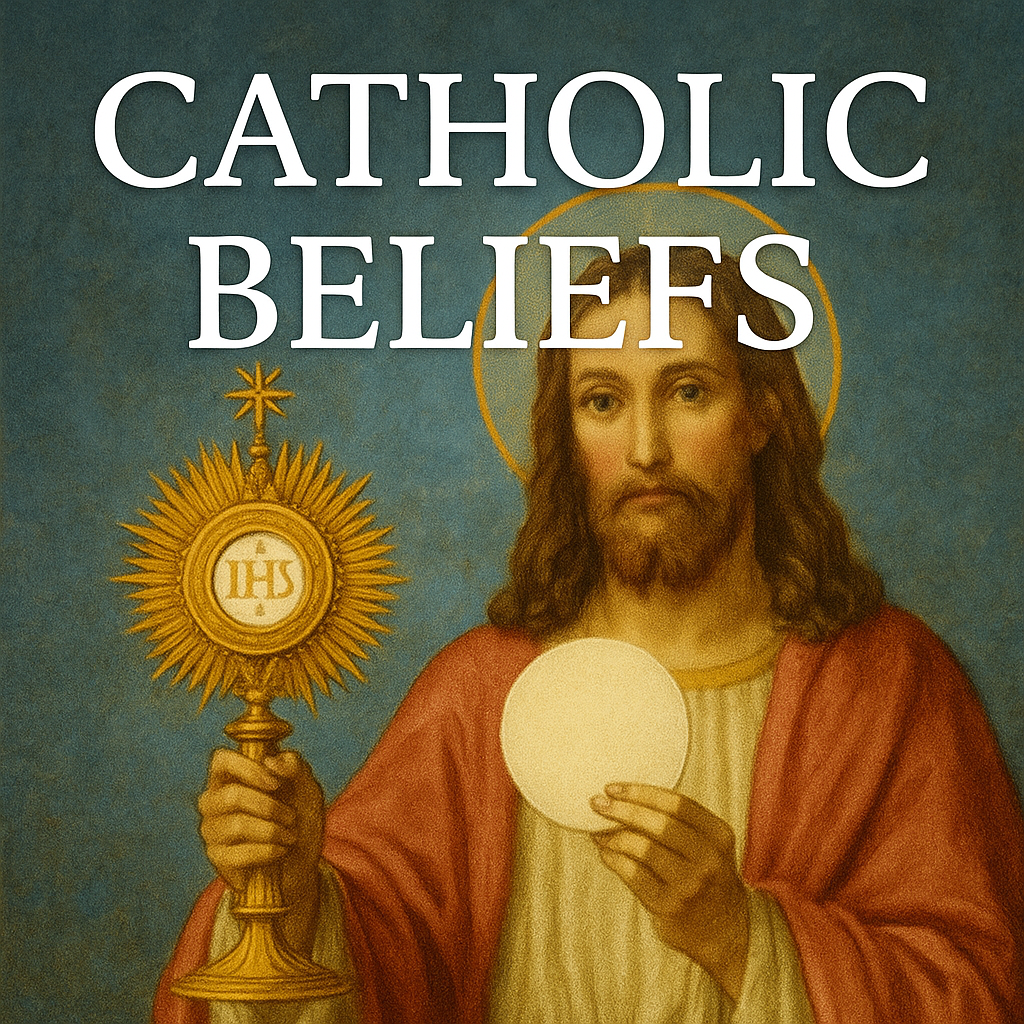 Our Catholic Beliefs. Jesus in the Holy Eucharist. Our Catholic Beliefs. Jesus in the Holy Eucharist.